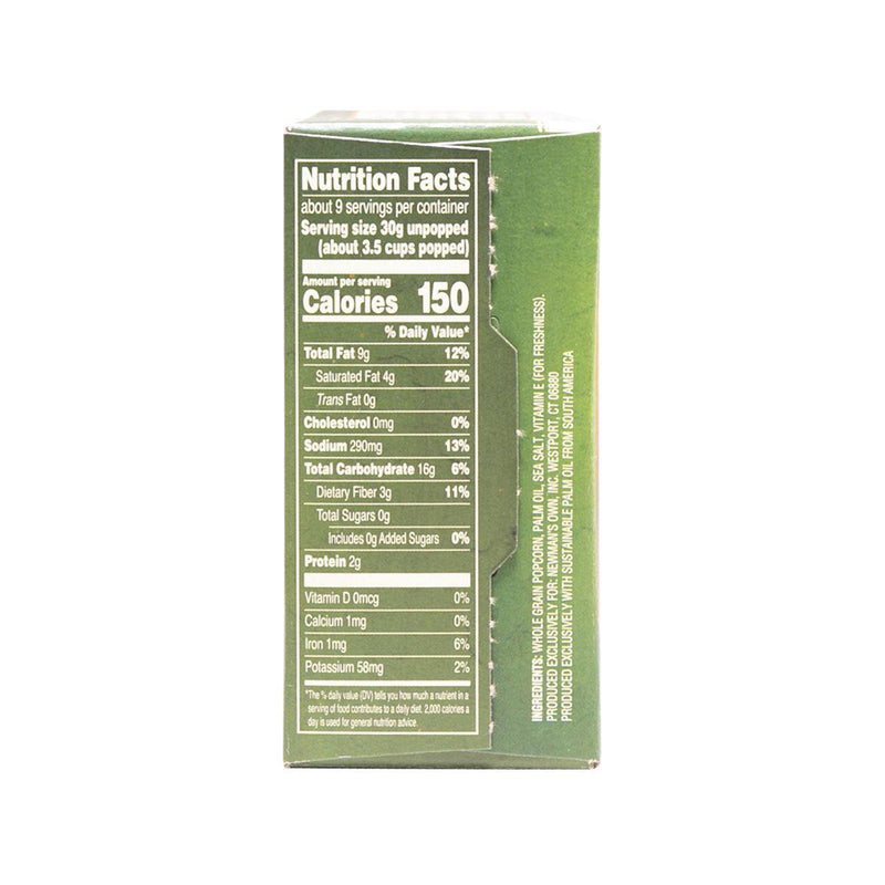 NEWMAN Microwave Popcorn - Sea Salt  (272.1g)