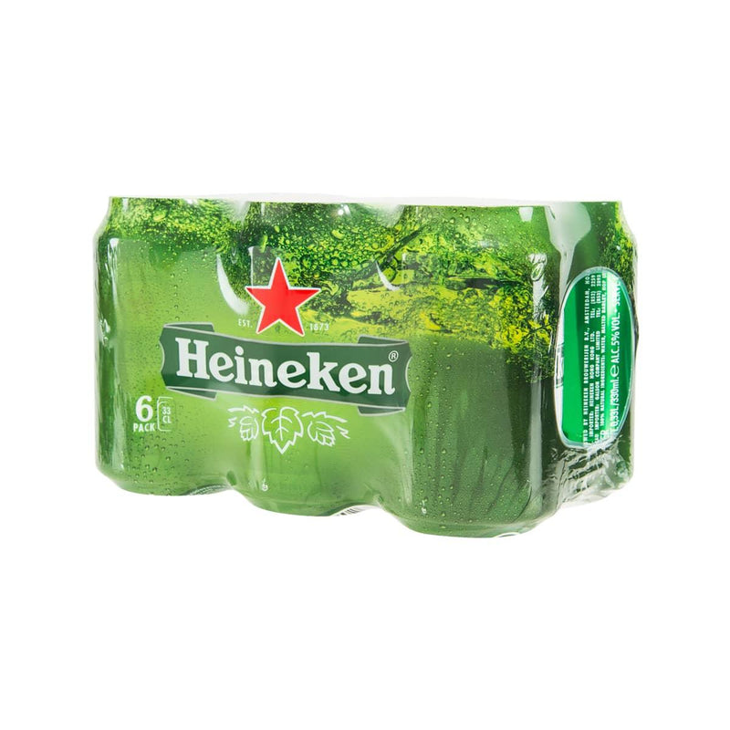 HEINEKEN Lager Beer (Alc 5%) (6 x 330mL)