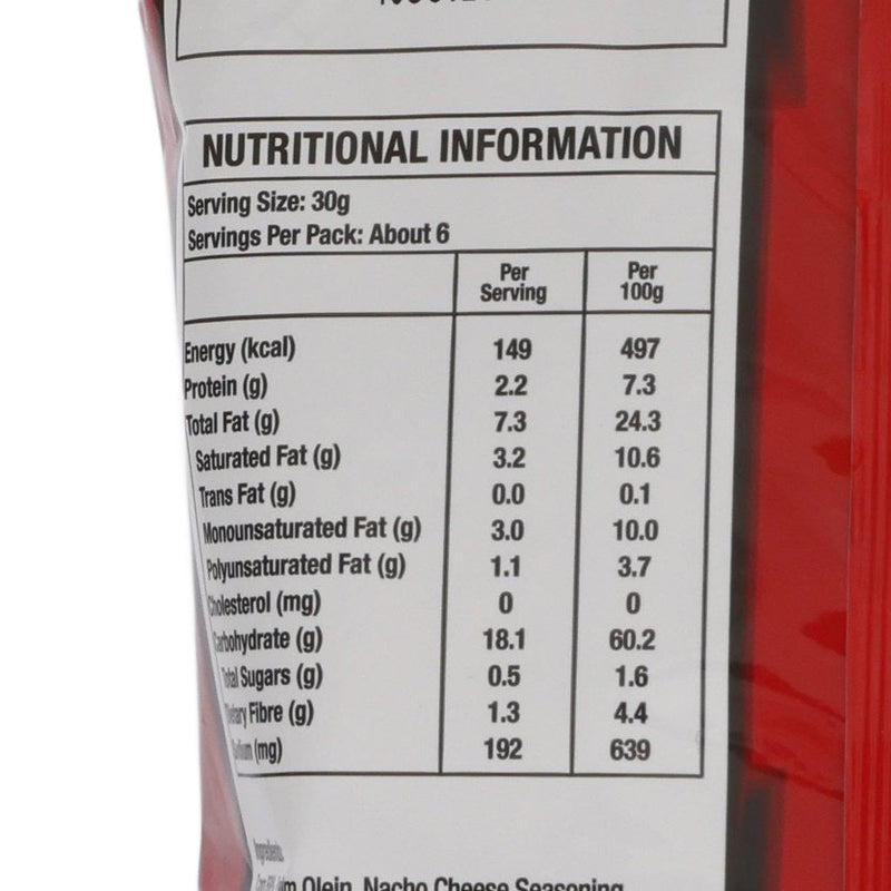 DORITOS Tortilla Chips - Nacho Cheese Flavored (190g)