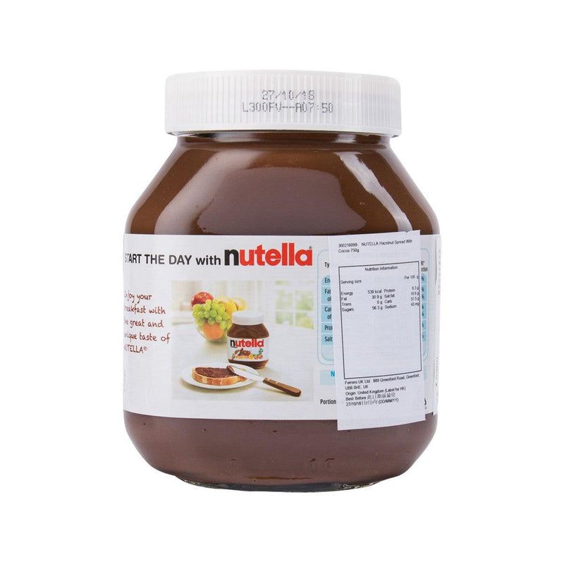 NUTELLA 可可榛果仁醬 (750g)