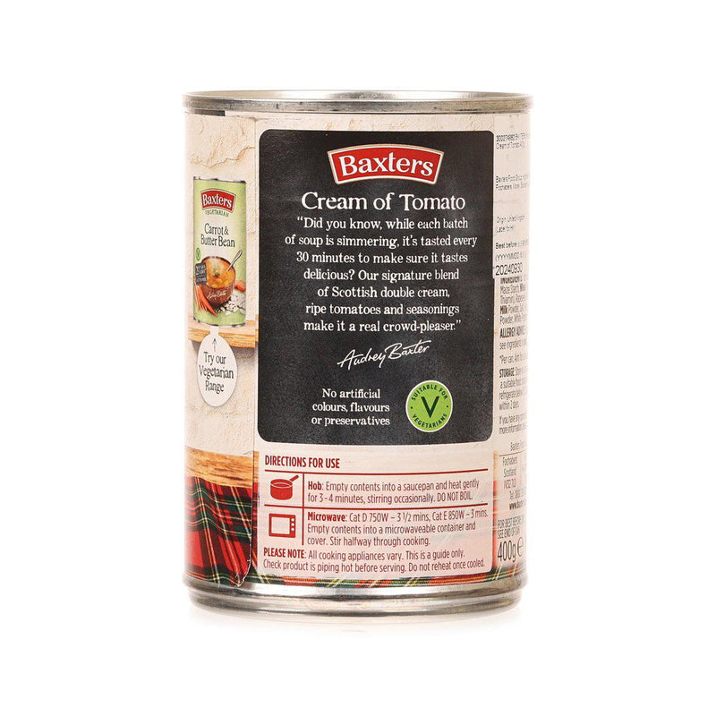 BAXTERS Favourites Soup - Cream of Tomato (400g)