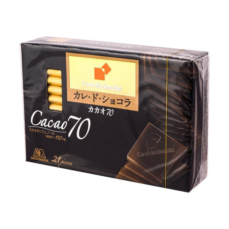 MORINAGA Carre de Chocolate (Cacao 70) (86g)