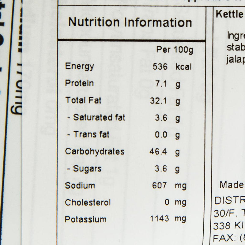 KETTLE Potato Chips - Jalapeno (141g)