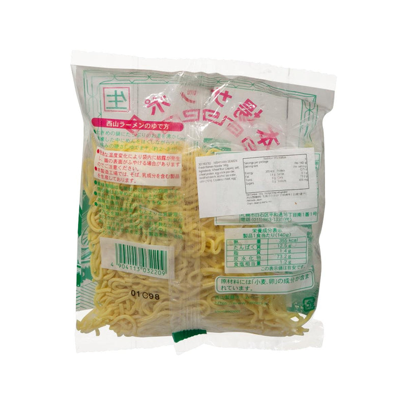NISHIYAMA SEIMEN Fresh Ramen Noodle  (140g)
