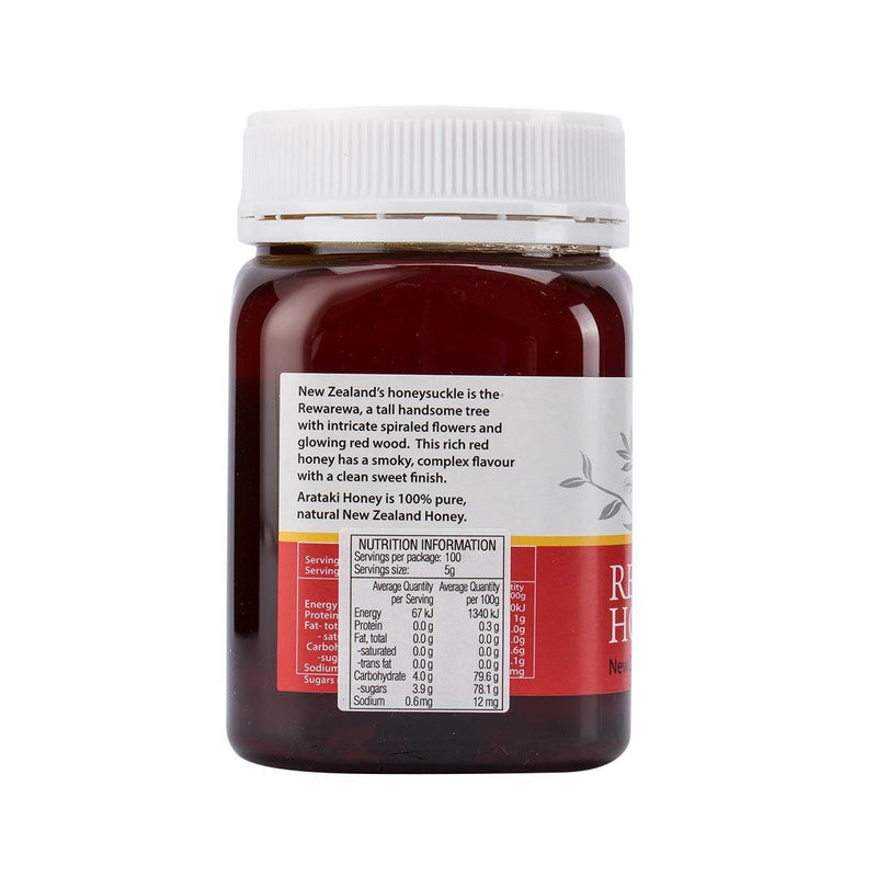 ARATAKI Rewarewa Honey  (500g)
