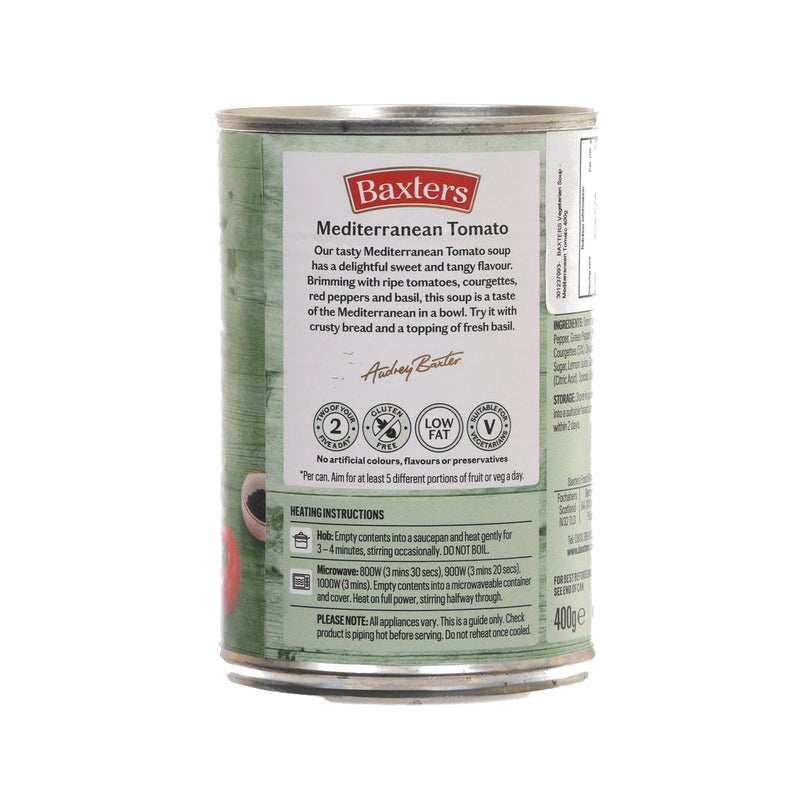BAXTERS Vegetarian Soup - Mediterranean Tomato (400g)