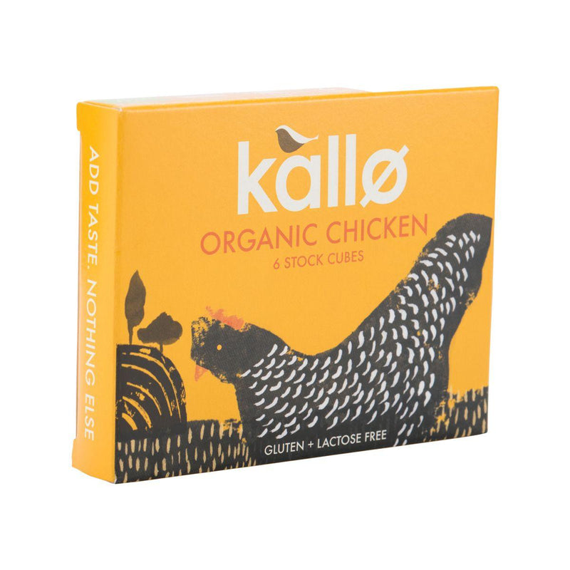 KALLO Organic Free Range Chicken Stock Cubes (66g)