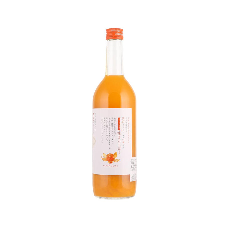 SOUWAKAJUEN Ajimaro Shibori 100% Mikan Juice  (720mL)