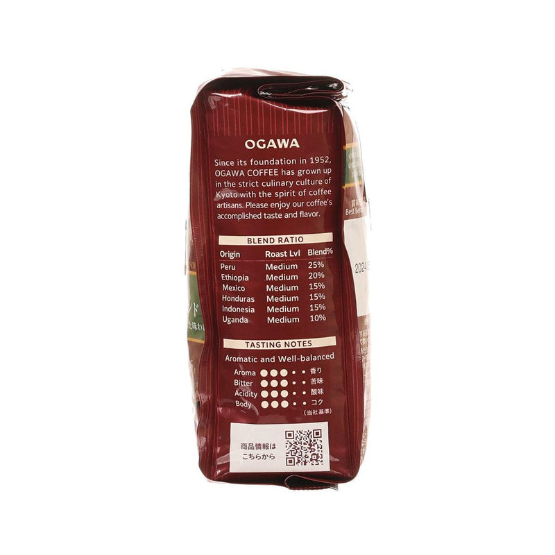 OGAWA COFFEE Organic Original Blend Roasted Coffee Beans  (140g)