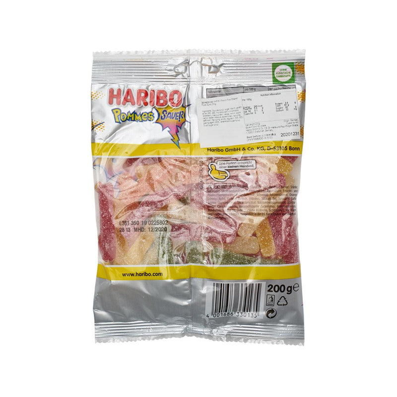HARIBO French Fries-Shaped Fruits Gummy (175g)