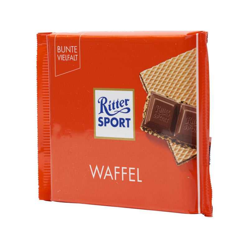 RITTER SPORT Wafers with Chocolate Cream Filling (100g)
