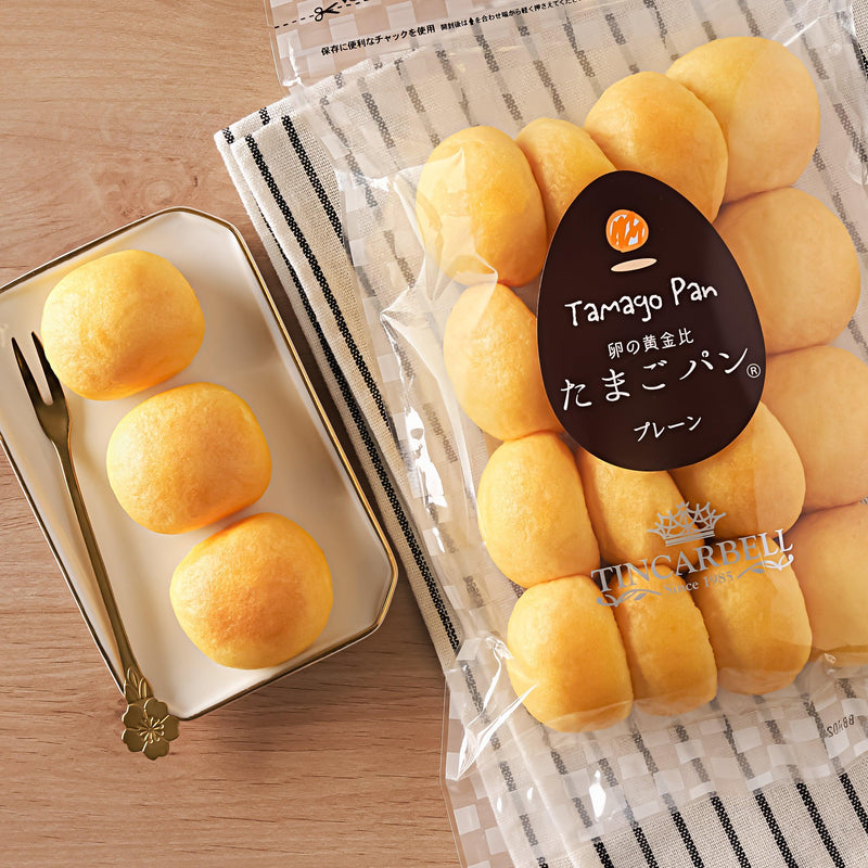 TINCARBELL Egg Bread - Plain  (16pcs)