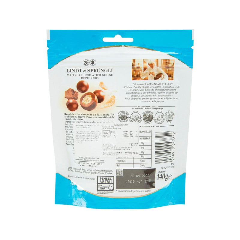 LINDT Sensation Crispy Puffed Cereal Chocolate Ball (140g)