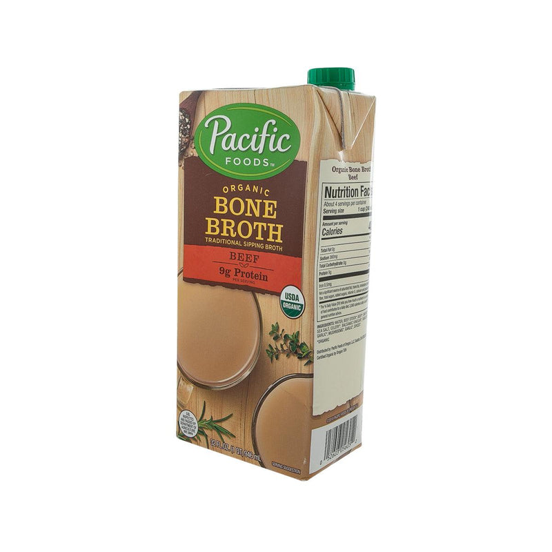 PACIFIC Organic Beef Bone Broth  (907g)