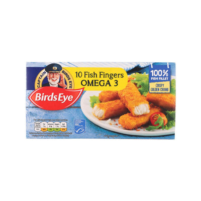 BIRDS EYE Omega 3 Fish Fingers, 280g – Crispy, Healthy Snack