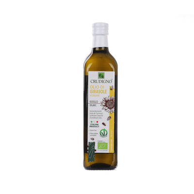 CRUDIGNO Organic Sunflower Oil, 750mL - Healthy