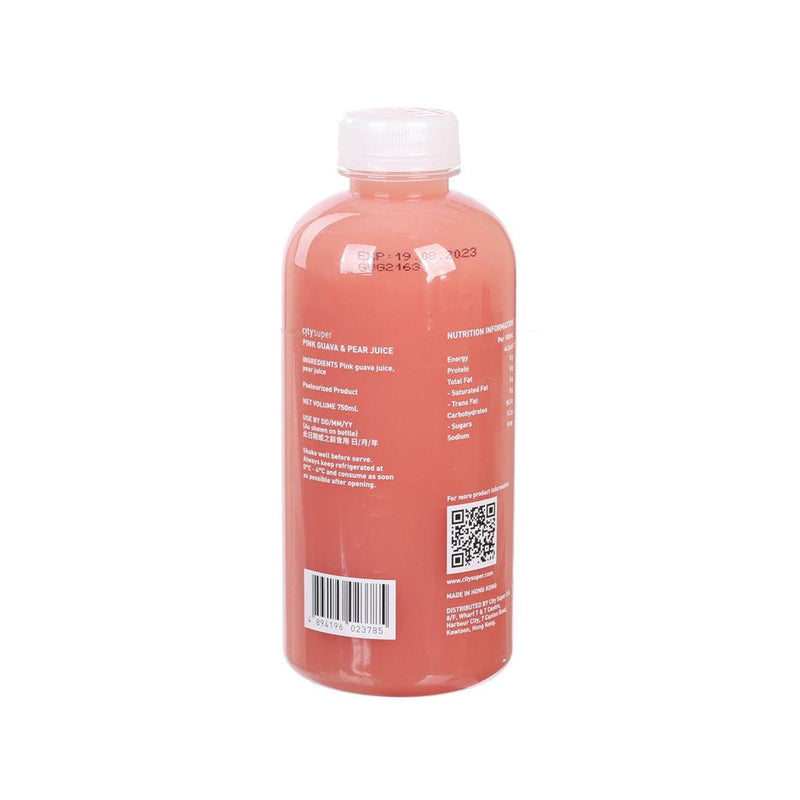 CITYSUPER Pink Guava & Pear Juice  (750mL)