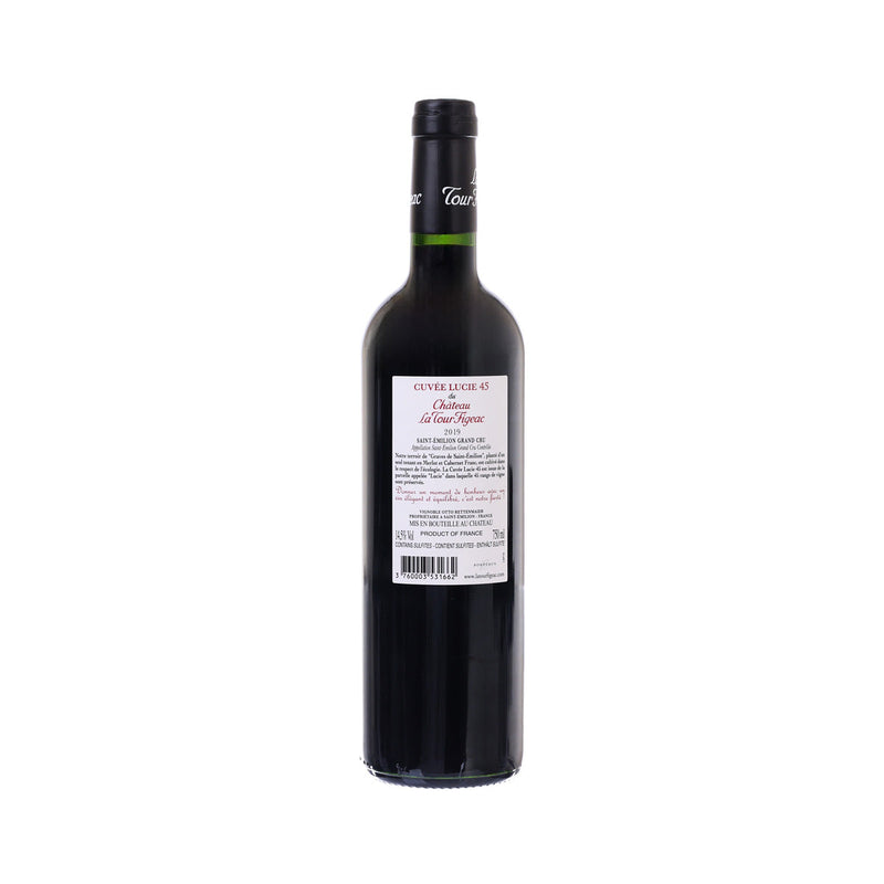 CH LA TOUR FIGEAC Cuvee Lucie 45 2019 (750mL)