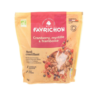 Favrichon Organic Berry Muesli, 450g – Crunchy & Healthy