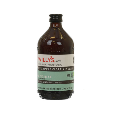 Willy's Organic Apple Cider Vinegar, 500mL – Live Mother