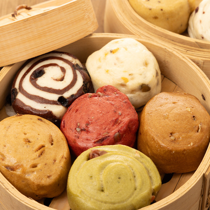 FM FOOD Assorted Handmade Mini Chinese Bun  (405g)