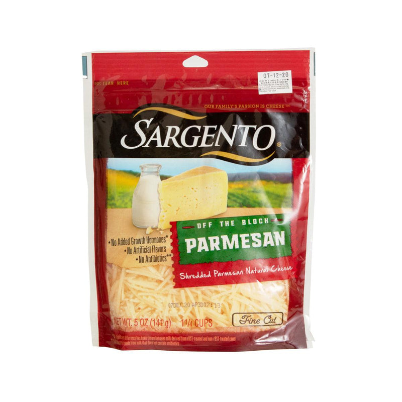 SARGENTO Shredded Parmesan Natural Cheese (141g)