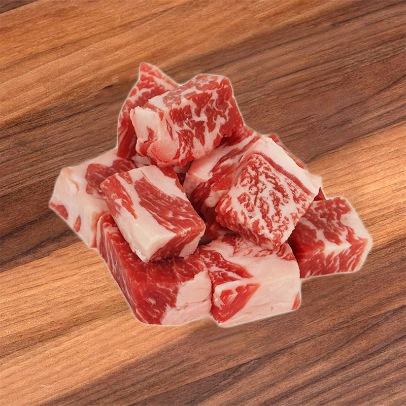 USA PRIME BEEF 美國頂級去骨牛小排粒 [經解凍處理](180g)