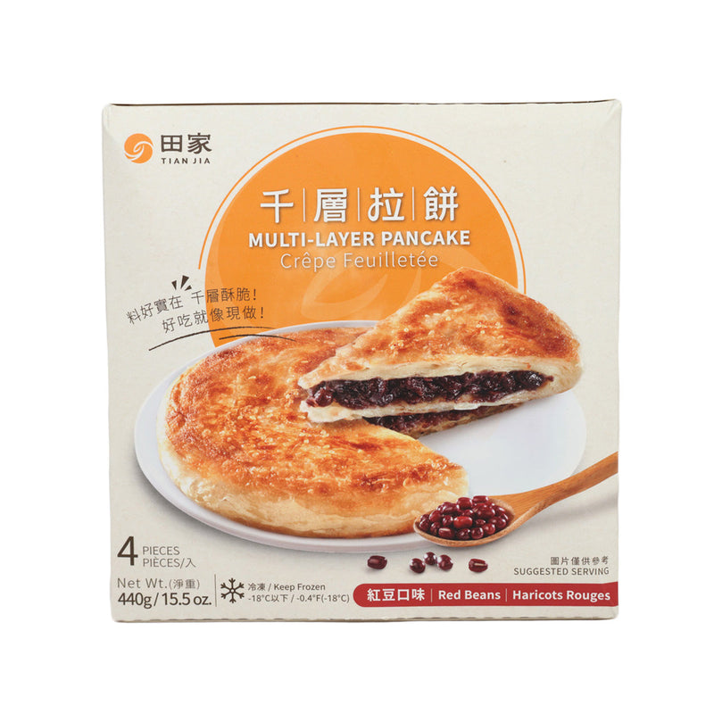 TIAN JIA Multi-Layer Red Beans Pancake  (440g)