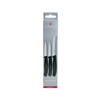 VICTORINOX Paring Knife - Black  (3pcs) - city'super E-Shop