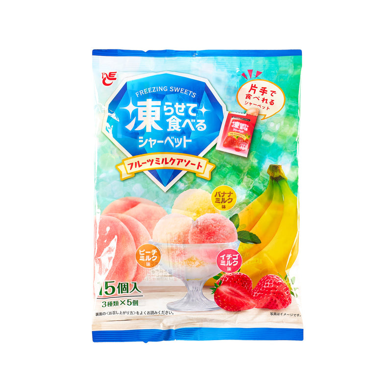 ACE BAKERY Freezing Sherbet - Assorted Fruits & Milk  (15 x 20g)