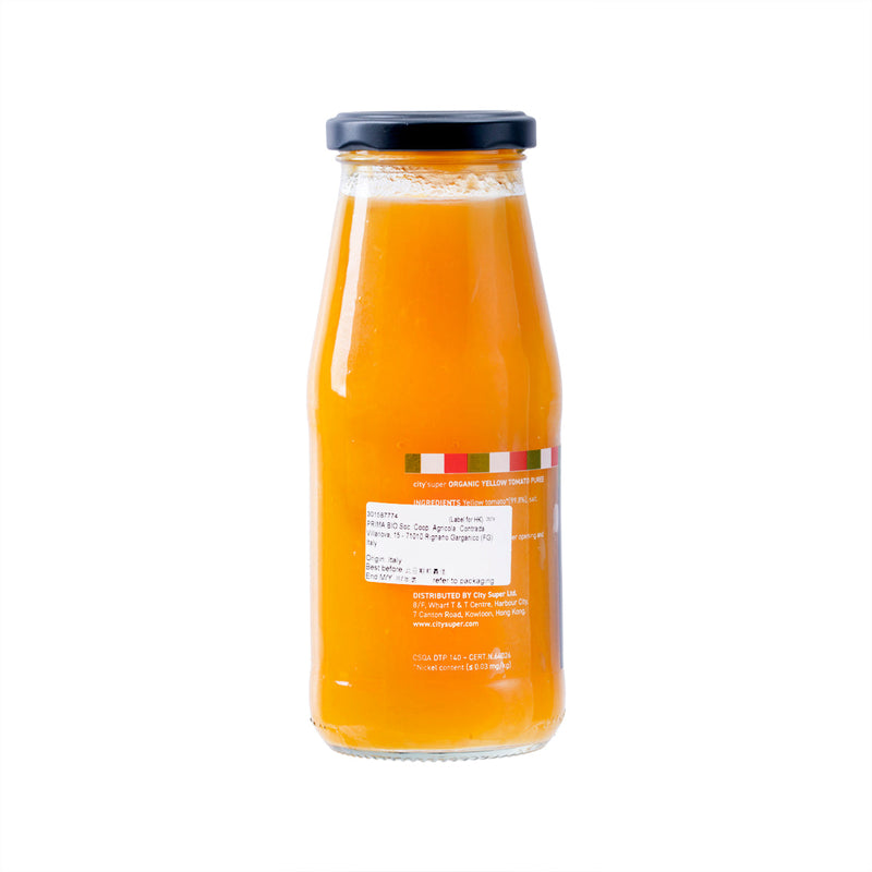 CITYSUPER Organic Yellow Tomato Puree (Nickel Free)  (420g)