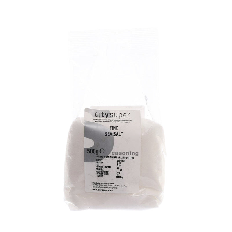 CITYSUPER Fine Sea Salt  (500g)