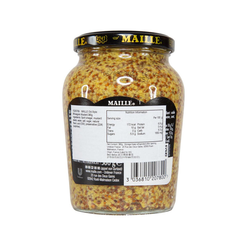 MAILLE Old Style Wholegrain Mustard  (360g)