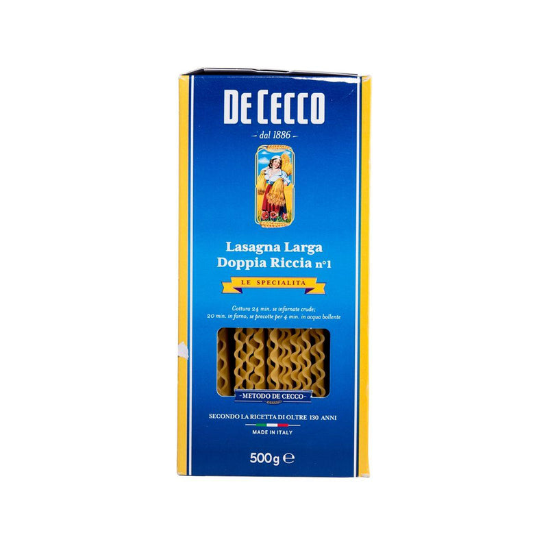 DE CECCO 波浪千層麵 (500g)