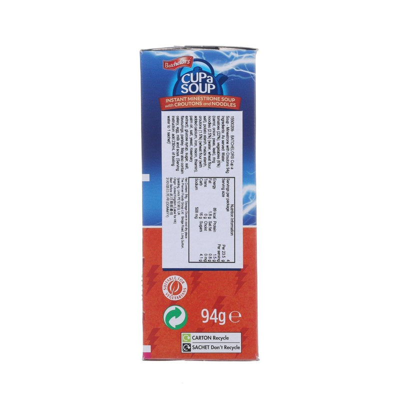 BATCHELORS Cup a Soup - Minestrone with Croutons  (94g)