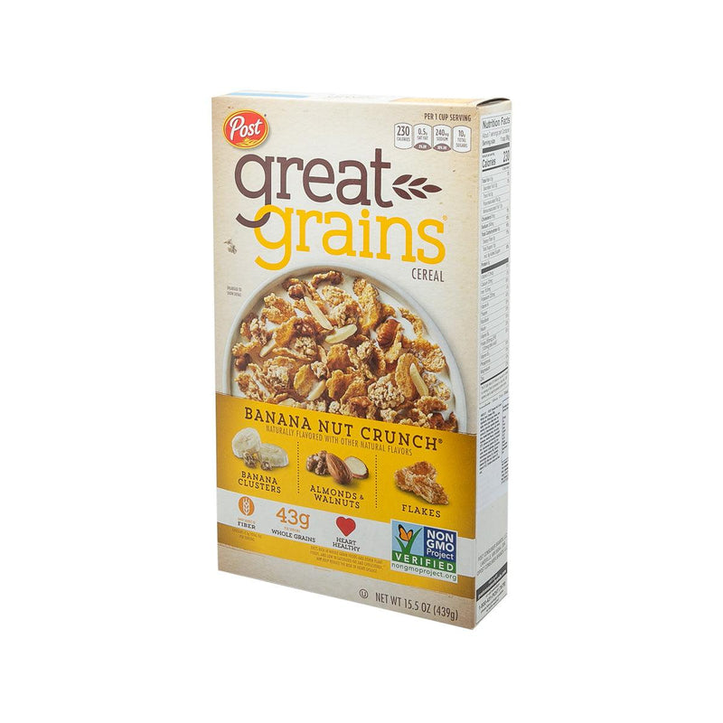 POST Banana Nut Crunch Whole Grain Cereals (US ver)  (439g)