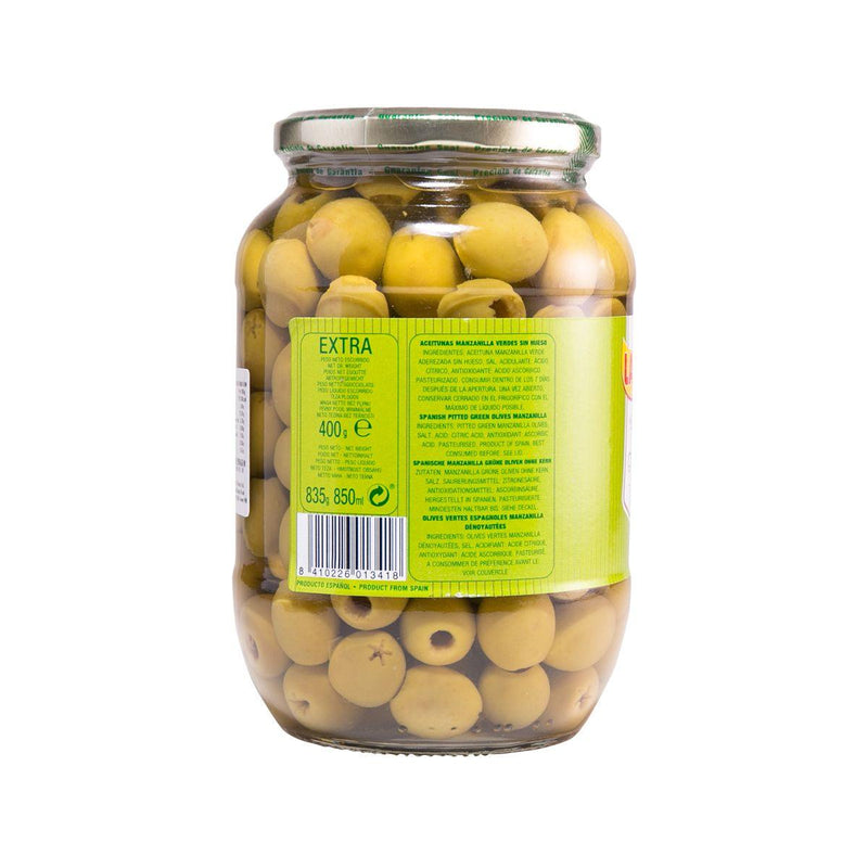 LA ESPANOLA Spanish Pitted Green Olives Manzanilla  (815g)
