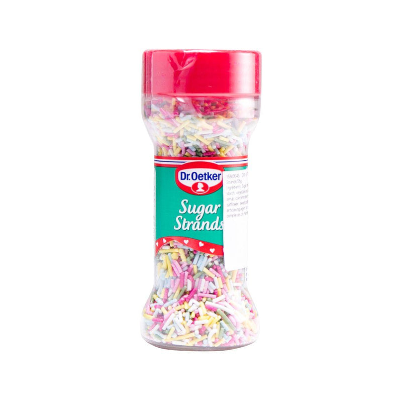 DR.OETKER Coloured Sugar Strands  (55g)