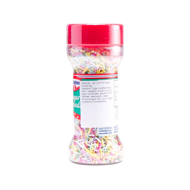 DR.OETKER Coloured Sugar Strands  (55g)