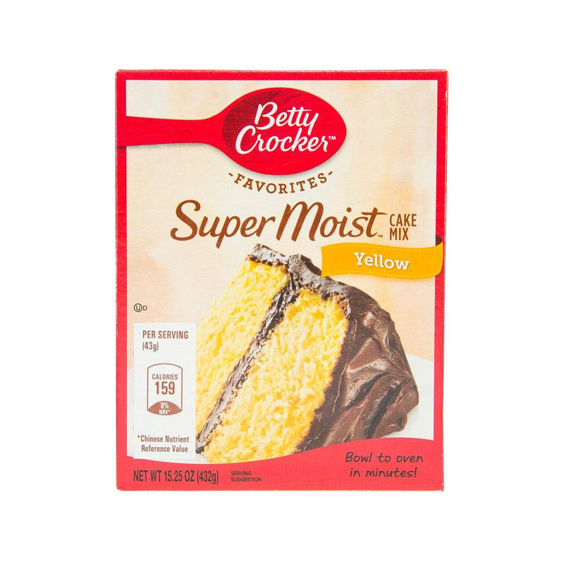 BETTY CROCKER Supermoist Cake Mix - Yellow  (375g)