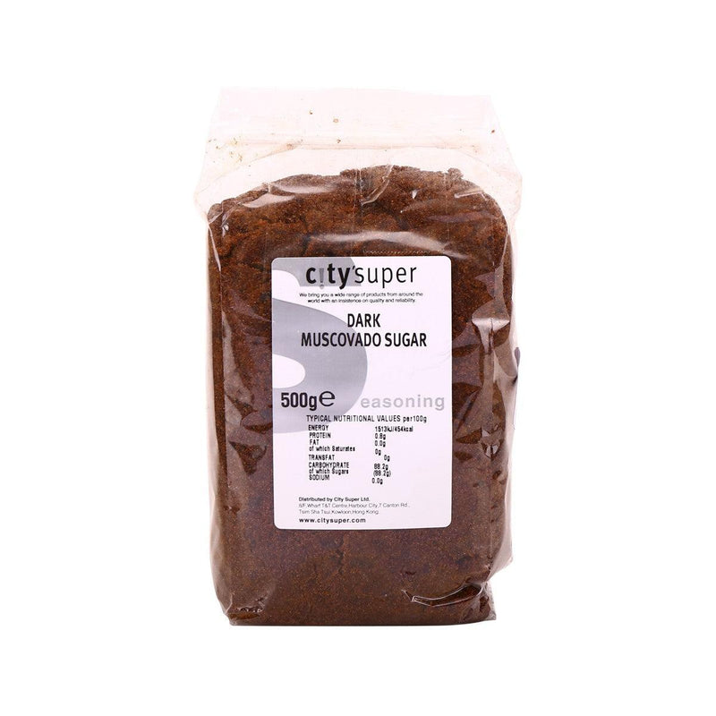 CITYSUPER Dark Muscovado Sugar  (500g)