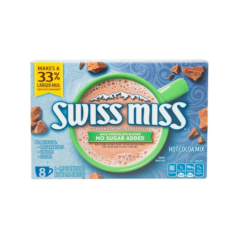 SWISS MISS 無加糖熱朱古力粉  (165g)