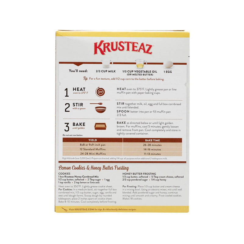 KRUSTEAZ Honey Cornbread & Muffin Mix  (425g)