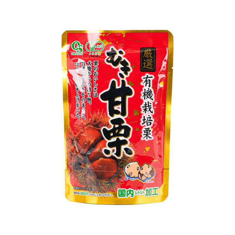 OKASAN-FOOD Organic Ready To Eat Sweet Chestnut  (110g)