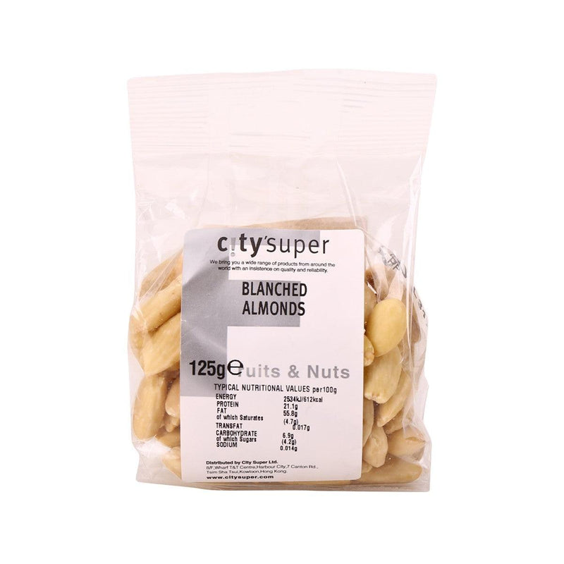 CITYSUPER 白杏仁 (125g)