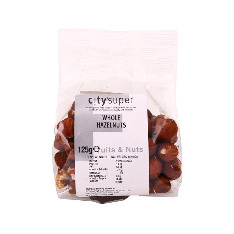 CITYSUPER Whole Hazelnuts  (125g)