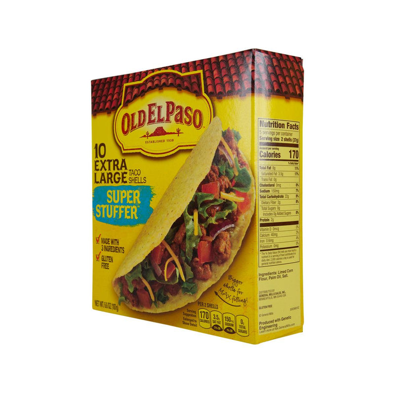 OLD EL PASO Super Stuffer Taco Shells  (187g)