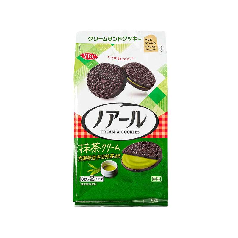 YBC Noir Sandwich Biscuit - Matcha Cream  (16pcs)
