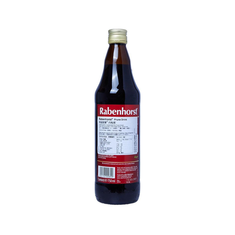 RABENHORST Prune Drink  (750mL)