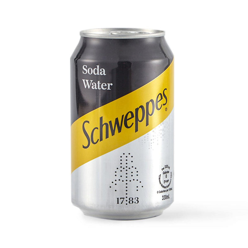 SCHWEPPES 梳打水 [罐裝]  (330mL)